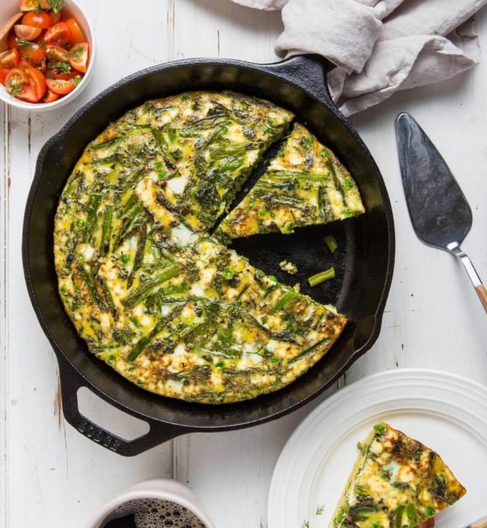 This Asparagus Frittata Will Win Over Your Heart