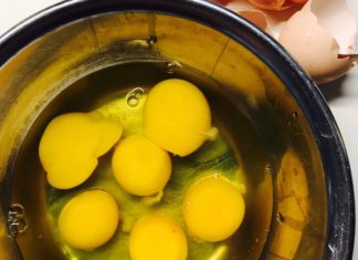 Leftover egg yolks
