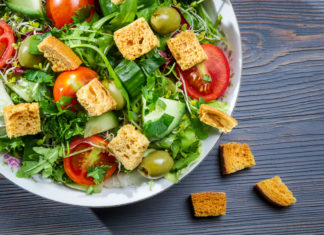 Healthy salads