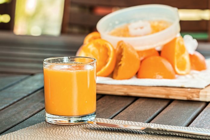 Orange juice. Elevate basic meals with it.