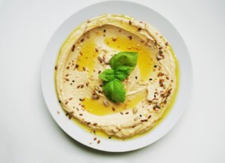 Hummus. A super tasty and healthy dip.