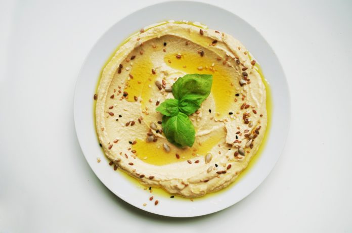 Hummus. A super tasty and healthy dip.