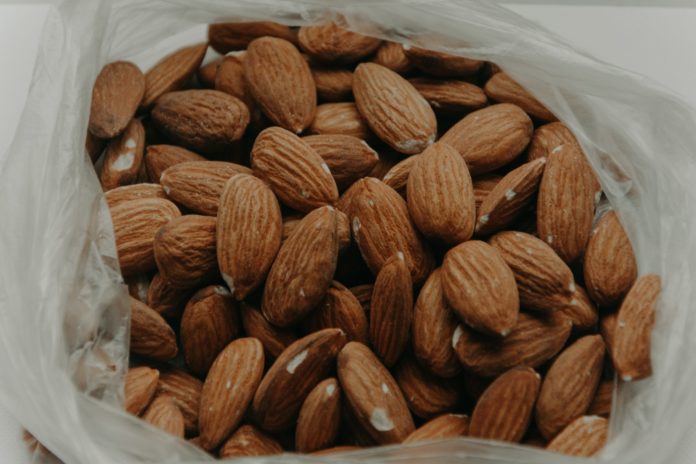 Almonds. A great source of zinc.