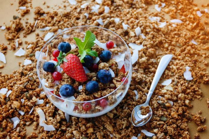 Make your own granola at home.