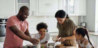 Cooking together