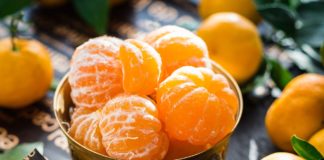 Frozen mandarins are the ultimate snack.