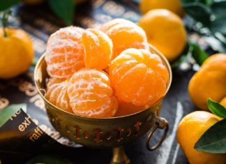 Frozen mandarins are the ultimate snack.