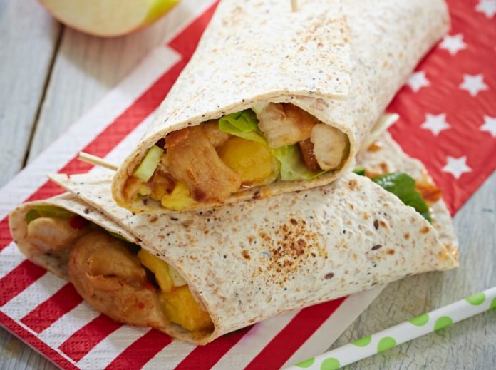 How to make healthy wraps