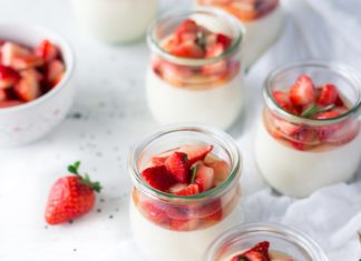 Strawberry desserts