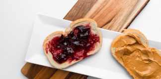 Peanut butter and jelly tips
