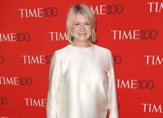 Martha Stewart at TIME 100 Most Influential People in 2018.