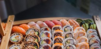 Tons of sushi