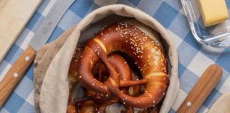 Bavarian pretzels