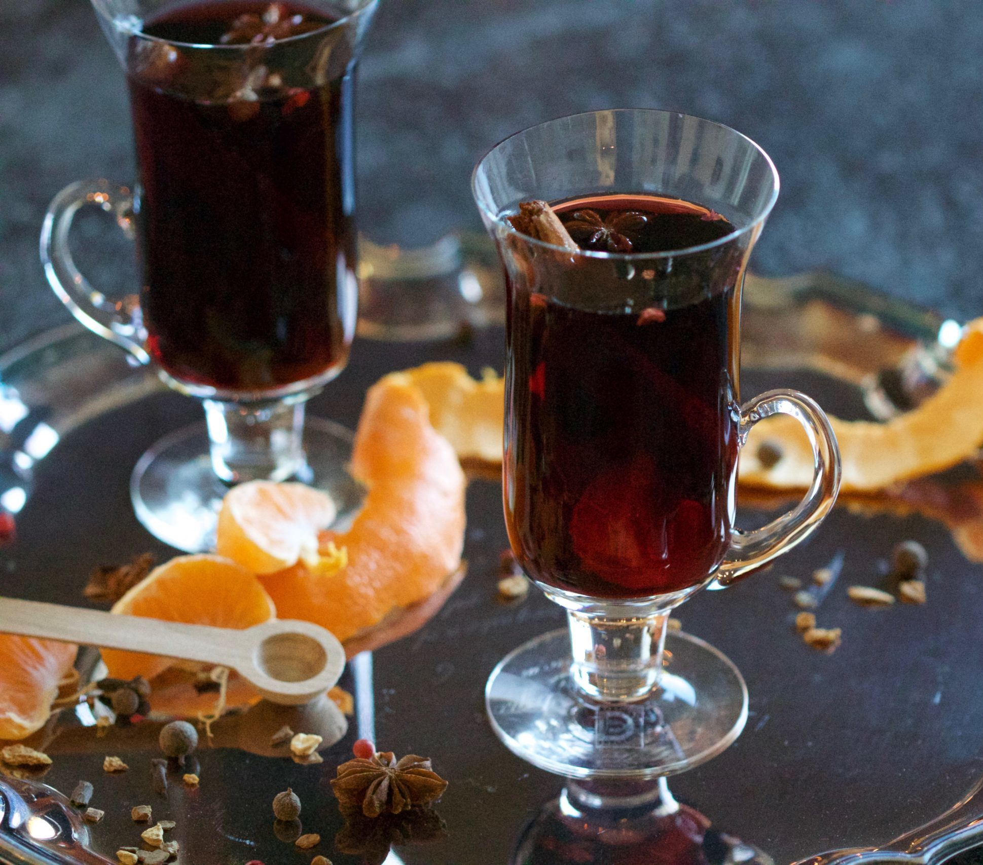 Hot Wine Punch With Oranges is Perfect for Cold Days
