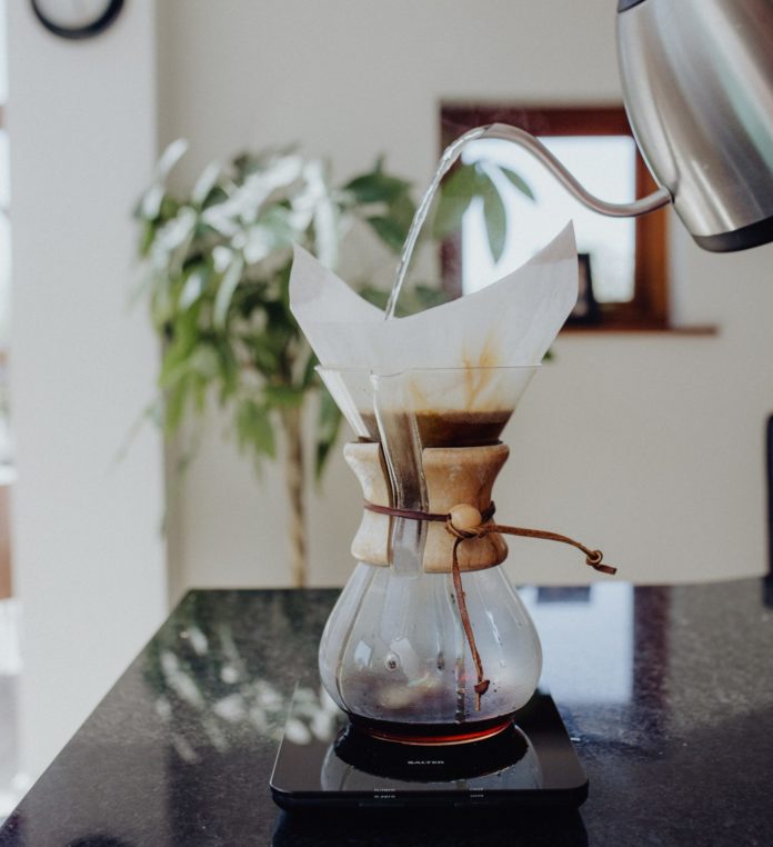 Pour-over coffee