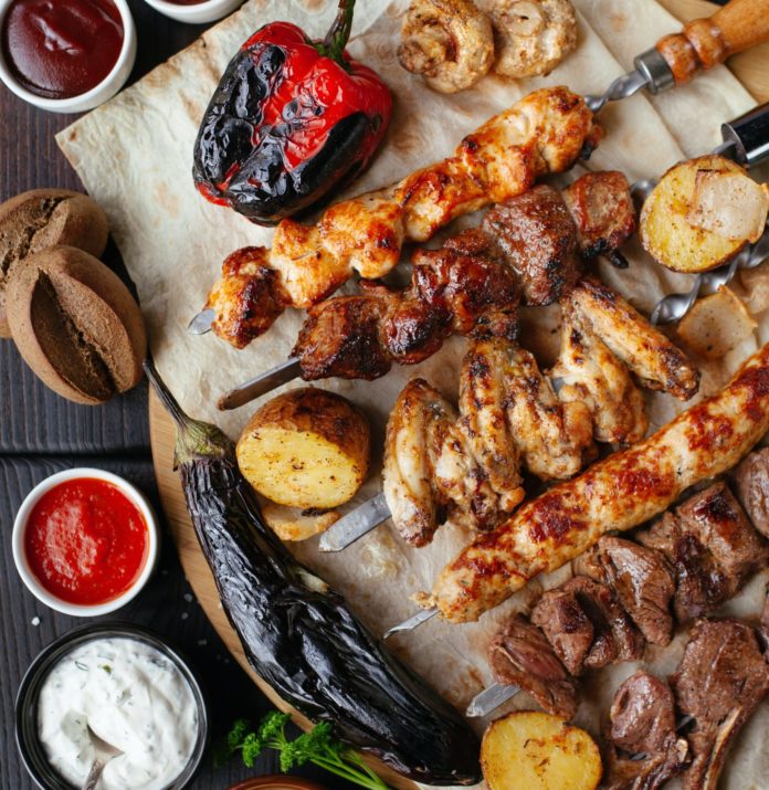 Barbecue food