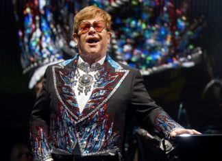 Sir Elton John in concert in 2019