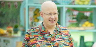 Matt Lucas in "Great British Bake Off"