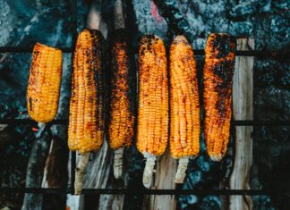 Grilled corn