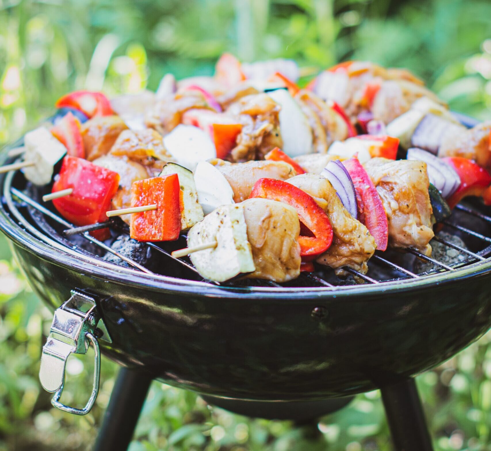 Prevent Wooden Skewers From Burning on Grill With This Trick