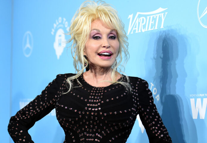 Dolly Parton at the Variety and Women in Film Emmy Nominee Celebration in 2017
