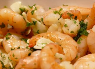 Shrimp scampi