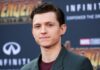 Tom Holland at the "Avengers: Infinity War" film premiere in 2018